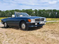 Blau Gebraucht 1987 Mercedes SL300 Cabrio | 37.500 €