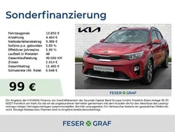 Signalrot met. Gebraucht 2019 Kia Stonic Platinum SUV | 13.850 € (Fairer Preis)