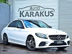 Polarweiss unilack Gebraucht 2018 Mercedes C180 AMG line Limousine | 29.990 € (Teuer)