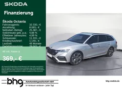 Brillantsilber metallic met. Gebraucht 2022 Skoda Octavia RS Kombi | 32.330 € (Etwas zu teuer)