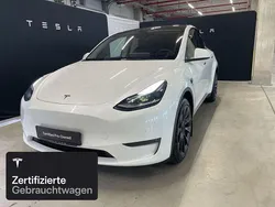 Pearl white multicoat Gebraucht 2022 Tesla Model Y Long Range AWD SUV | 35.500 € (Guter Preis)