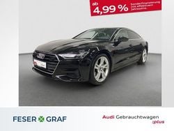Mythosschwarz metallic Gebraucht 2022 Audi A7 Ambiente Limousine | 45.980 € (Guter Preis)