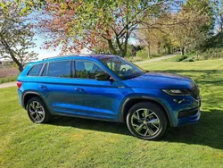 Blau Gebraucht 2020 Skoda Kodiaq SportLine SUV | 29.500 € (Fairer Preis)