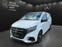 Bergkristallweiß metallic Gebraucht 2024 Mercedes V250 Style Van / Kleinbus | 72.870 €