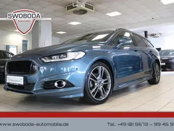 Blau Gebraucht 2019 Ford Mondeo ST-Line Limousine | 15.450 € (Fairer Preis)