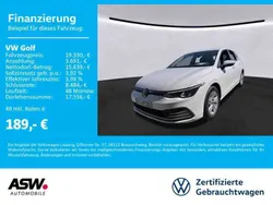 Pure white Gebraucht 2022 VW Golf VIII Life Limousine | 19.330 € (Guter Preis)