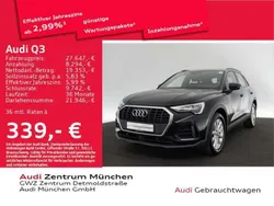 Mythosschwarz metallic Gebraucht 2022 Audi Q3 Ambiente SUV | 29.993 € (Guter Preis)