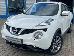 Brilliant white (m) Gebraucht 2015 Nissan Juke Tekna SUV | 10.650 € (Fairer Preis)