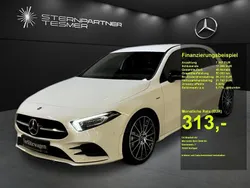 Polarweiß Gebraucht 2023 Mercedes A200 AMG Limousine | 28.750 € (Fairer Preis)