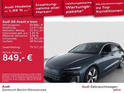 Blau (plasmablau metallic) Gebraucht 2025 Audi A6 e-tron S-Line Kombi | 69.890 € (Fairer Preis)