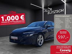 Mythosschwarz metallic Gebraucht 2022 Audi A3 S-Line Limousine | 36.450 €