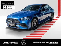 Metalliclack spektralblau Gebraucht 2024 Mercedes C300 AMG Limousine | 42.890 € (Superpreis)