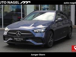 Blau Gebraucht 2024 Mercedes C300e AMG Limousine | 40.790 € (Superpreis)