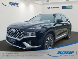 Schwarz Gebraucht 2021 Hyundai Santa Fe Signature SUV | 33.990 € (Fairer Preis)