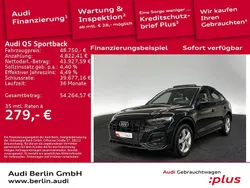 Mythosschwarz metallic Gebraucht 2025 Audi Q5 Sportback Ambiente SUV | 48.750 € (Guter Preis)