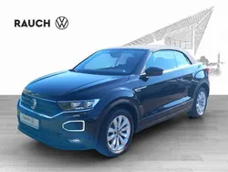 Schwarz Gebraucht 2021 VW T-Roc Cabriolet R-line Cabrio | 27.480 € (Guter Preis)