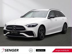 Weiß Gebraucht 2024 Mercedes C300e AMG Limousine | 51.899 € (Etwas zu teuer)