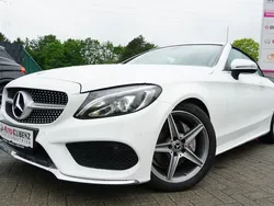 Weiß Gebraucht 2017 Mercedes C180 AMG line Cabrio | 26.990 € (Fairer Preis)