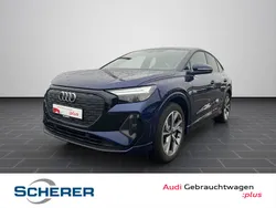 Navarrablau metallic Gebraucht 2021 Audi Q4 e-tron S-Line SUV | 32.370 € (Superpreis)