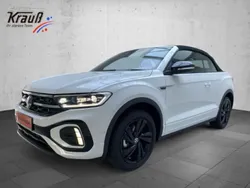 Pure white Gebraucht 2024 VW T-Roc Cabriolet R-line Cabrio | 38.950 € (Etwas zu teuer)