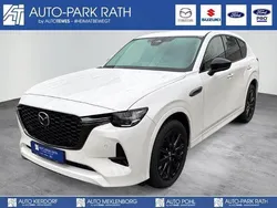 Rhodium white (weiss) Gebraucht 2024 Mazda CX-60 Homura-Line SUV | 50.790 € (Fairer Preis)