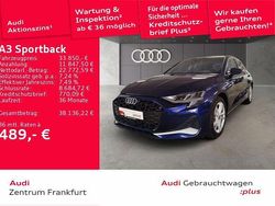 Blau Gebraucht 2025 Audi A3 Advanced Limousine | 33.850 € (Superpreis)