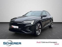 Mythosschwarz metallic Gebraucht 2023 Audi Q8 e-tron S-Line SUV | 55.800 € (Guter Preis)
