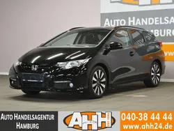 Schwarz metallic Gebraucht 2014 Honda Civic Sport Kombi | 14.990 €