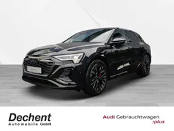 Mythosschwarz metallic Gebraucht 2023 Audi Q8 e-tron S-Line SUV | 71.660 € (Fairer Preis)