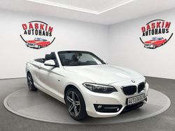 Weiß Gebraucht 2015 BMW 218 Sport Line Cabrio | 13.700 € (Etwas zu teuer)