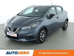 Grau Gebraucht 2021 Nissan Micra Visia+ Kleinwagen | 14.160 € (Fairer Preis)