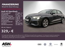 Grau Gebraucht 2021 Audi A3 Sportback S-Line Kleinwagen | 27.890 € (Teuer)