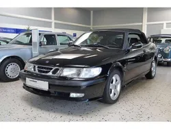 Schwarz Gebraucht 2001 Saab 9-3 Cabriolet Cabrio | 6.550 € (Teuer)