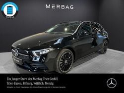 Schwarz Gebraucht 2021 Mercedes A250 AMG line Limousine | 27.760 € (Fairer Preis)