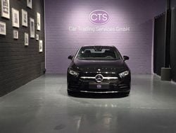 Schwarz Gebraucht 2021 Mercedes A220 AMG line Limousine | 29.200 € (Fairer Preis)