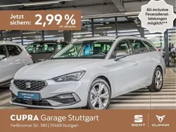 Nevada weiß metallic Gebraucht 2024 Seat Leon FR-Line Kombi | 27.330 € (Fairer Preis)