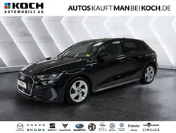 Schwarz Gebraucht 2024 Audi A3 Sportback S-Line Limousine | 25.990 € (Guter Preis)