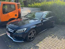 Blau Gebraucht 2018 Mercedes C200 AMG line Kombi | 13.500 €