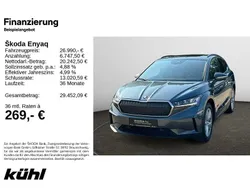 Grau Gebraucht 2021 Skoda Enyaq iV Loft SUV | 26.690 € (Fairer Preis)