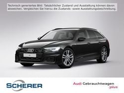 Mythosschwarz metallic Gebraucht 2025 Audi A6 S-Line Kombi | 49.480 € (Superpreis)