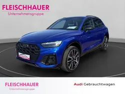 Blau Gebraucht 2023 Audi Q5 S-Line SUV | 50.890 € (Etwas zu teuer)