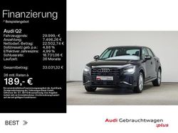 Mythosschwarz metallic (metallic) Gebraucht 2023 Audi Q2 S-Line SUV | 29.999 € (Guter Preis)