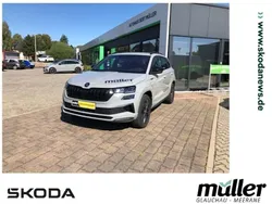 Grau (steelgrau) Gebraucht 2025 Skoda Karoq SportLine SUV | 46.590 € (Teuer)