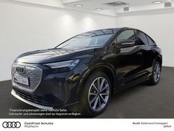 Schwarz Gebraucht 2022 Audi Q4 Sportback e-tron S-Line SUV | 32.980 € (Teuer)