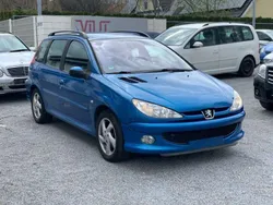 Blau Gebraucht 2003 Peugeot 206 Tendance Kombi | 500 € (Superpreis)