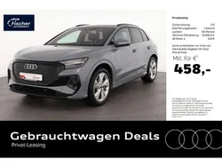 Grau Gebraucht 2024 Audi Q4 e-tron S-Line SUV | 48.480 €