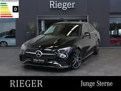 Schwarz Gebraucht 2024 Mercedes C220 AMG Limousine | 49.899 € (Etwas zu teuer)