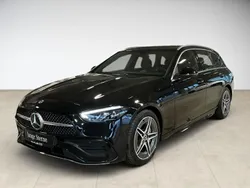 Metalliclack obsidianschwarz Gebraucht 2024 Mercedes C220 Style Kombi | 41.110 € (Fairer Preis)