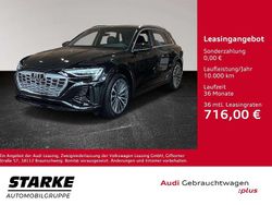 Mythosschwarz metallic Gebraucht 2024 Audi Q8 e-tron S-Line SUV | 55.490 € (Teuer)