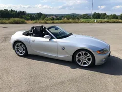 Silber Gebraucht 2004 BMW Z4 Sport Line Cabrio | 8.990 € (Guter Preis)